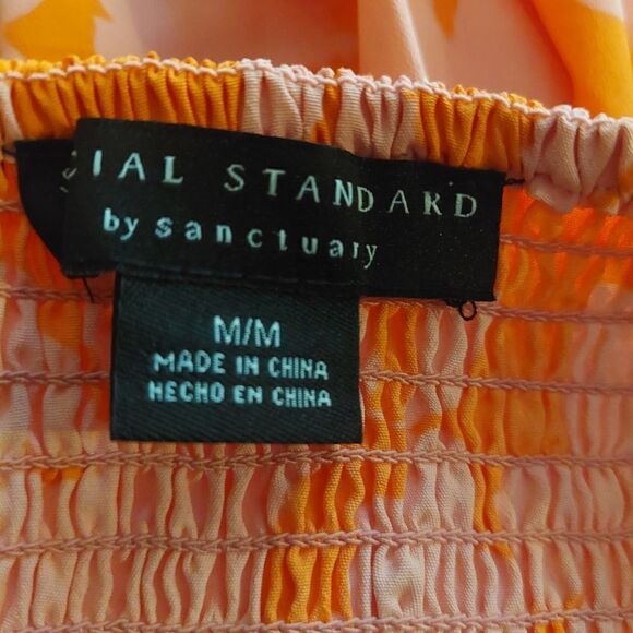 Ladies Floral Sundress Social Standard by Sanctuary Size Medium - Picture 12 of 14